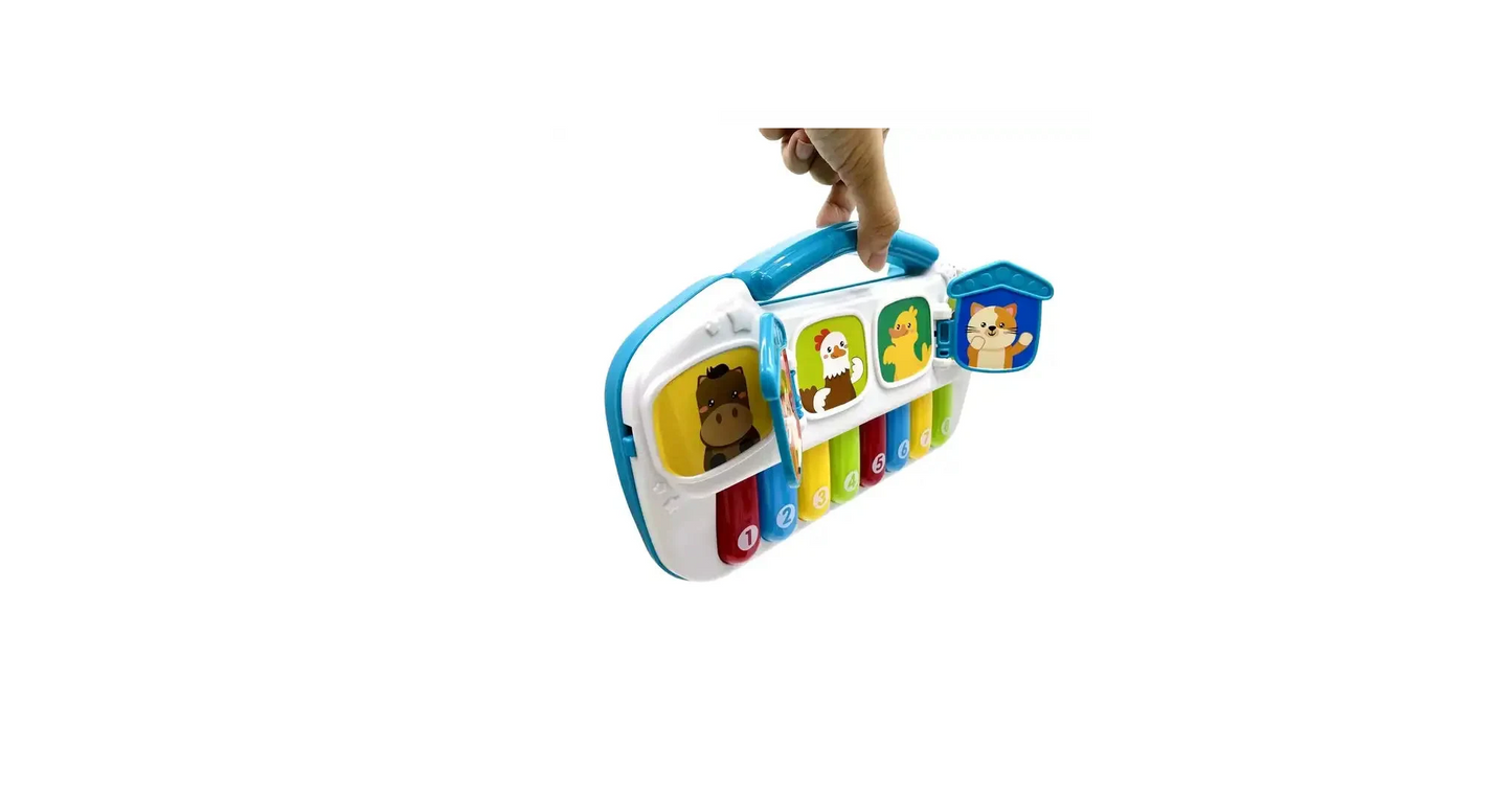 Animal Piano Keyboard Toy - Musical Learning Toy for Babies