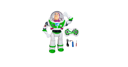 Toy Story 5 Buzz Lightyear RC Walking Robot with Music Remote Control
