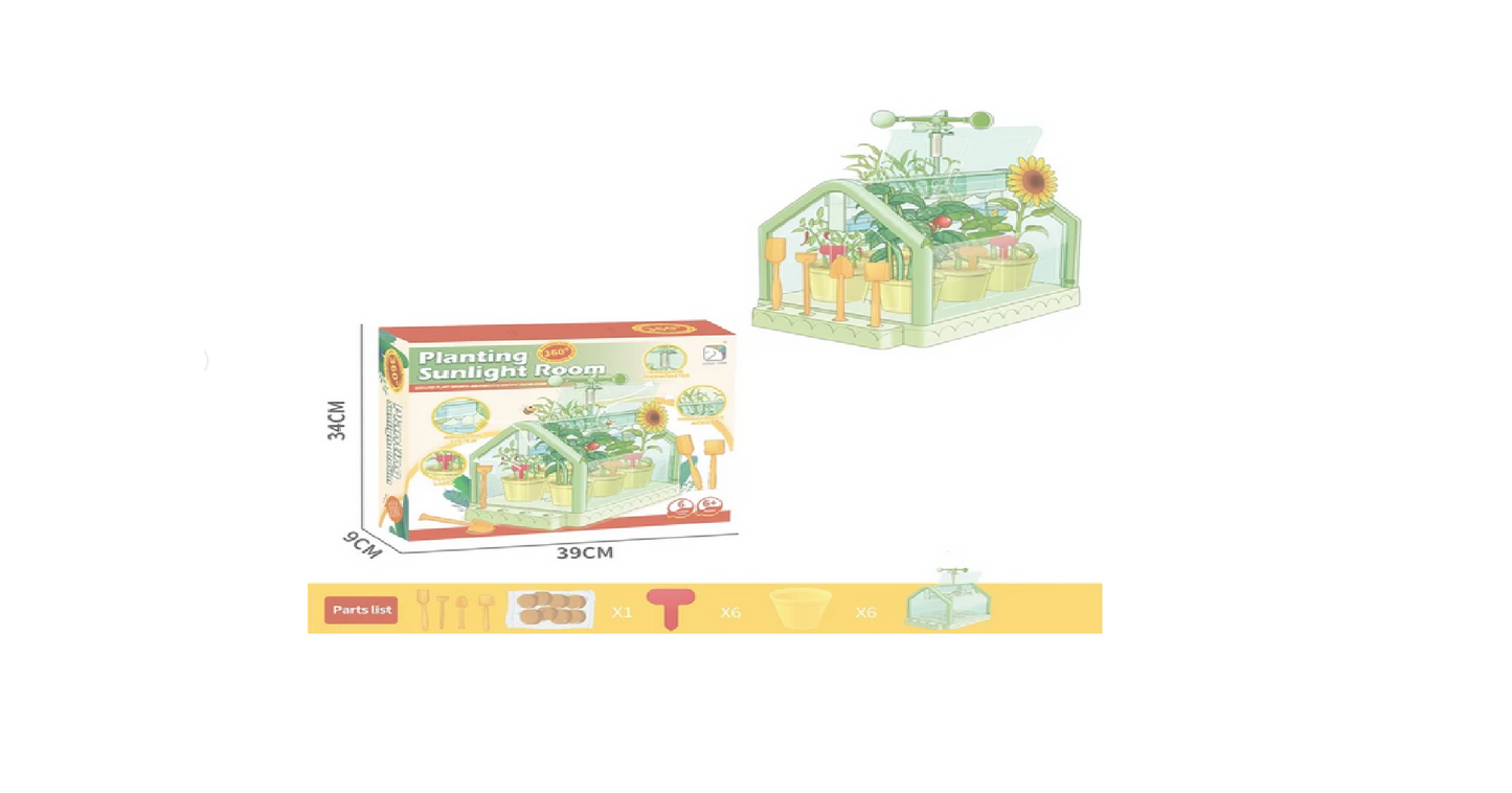 Planting Sunlight Room - Educational Greenhouse Science Kit