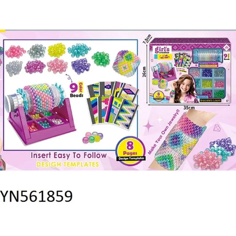 Girls Creative Bracelet Loom Kit - Complete Jewelry Making Set