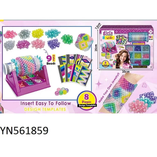 Girls Creative Bracelet Loom Kit - Complete Jewelry Making Set