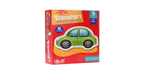 Transport Puzzle Set (6 Pieces)