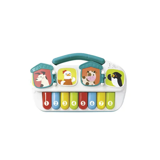 Animal Piano Keyboard Toy - Musical Learning Toy for Babies