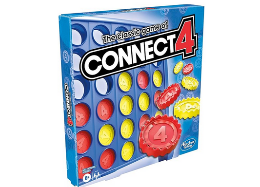 Connect 4 Classic Game by Hasbro - Vertical Strategy Board Game