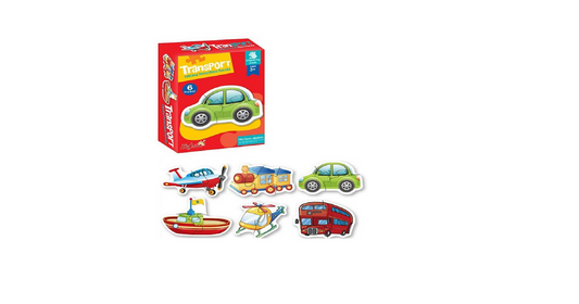 Transport Puzzle Set (6 Pieces)