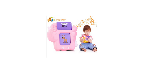 Interactive Flashcard Learning Device - Card Reader Educational Toy