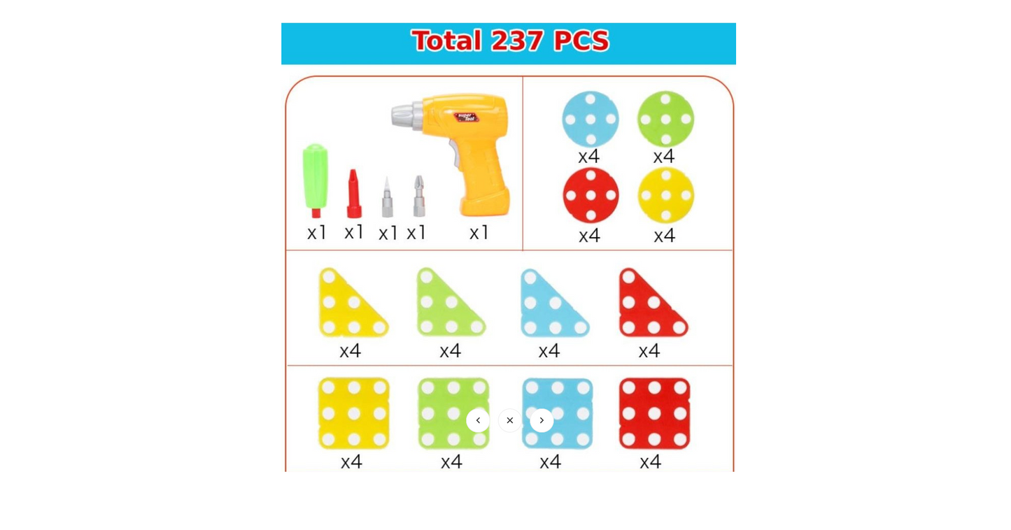 Construction  Mosaic Building Kit - STEM Engineering Toy Set