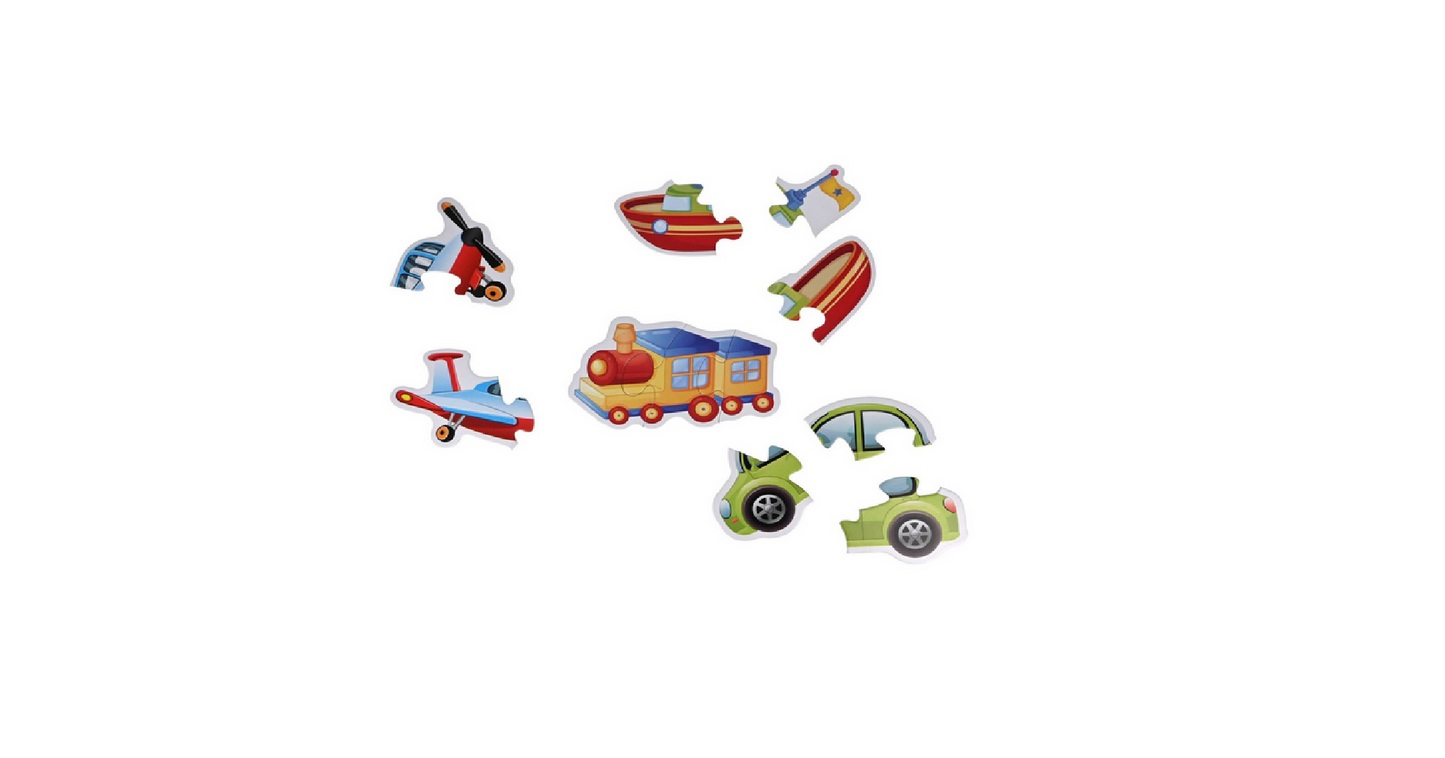 Transport Puzzle Set (6 Pieces)