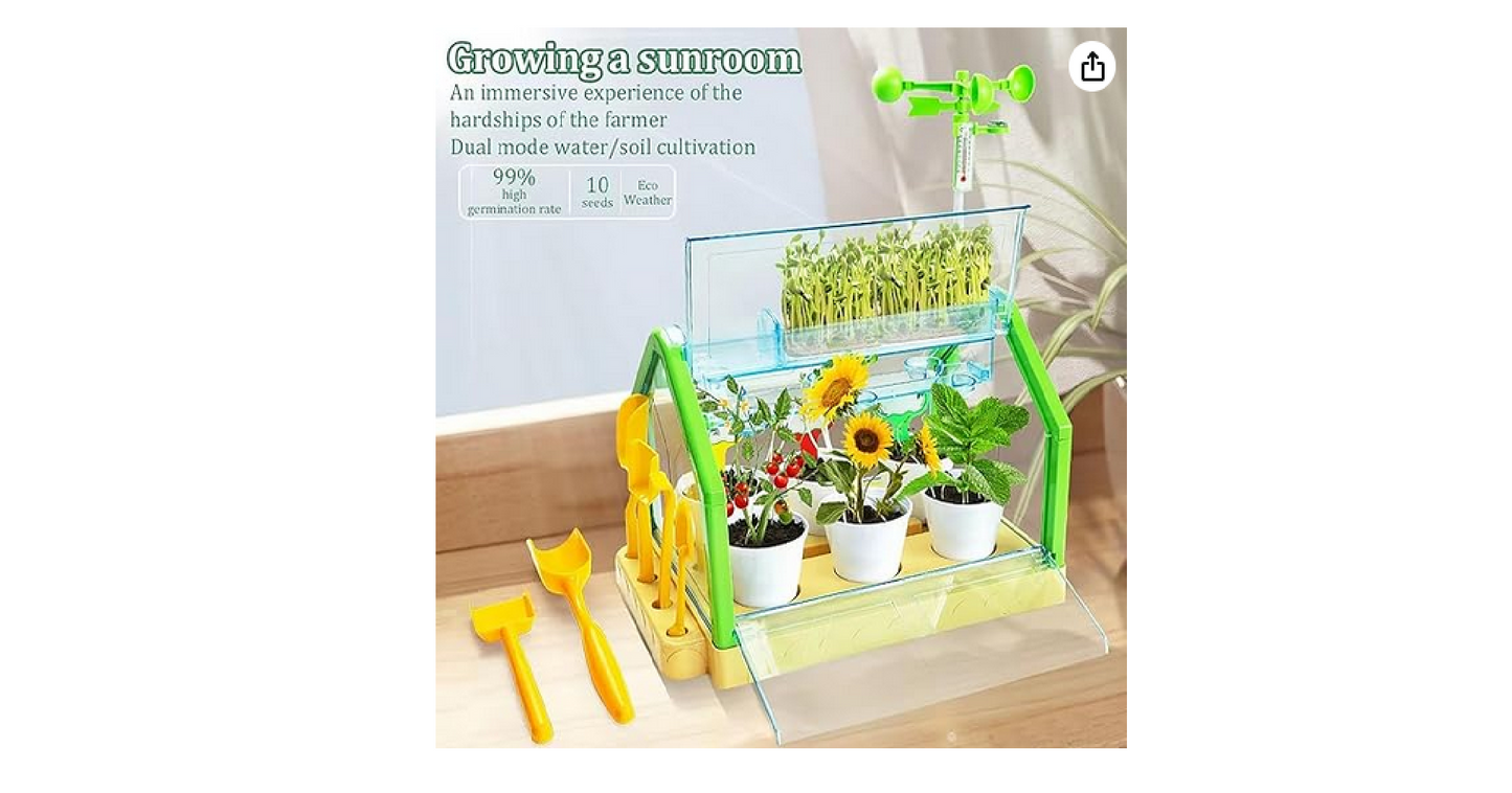 Planting Sunlight Room - Educational Greenhouse Science Kit