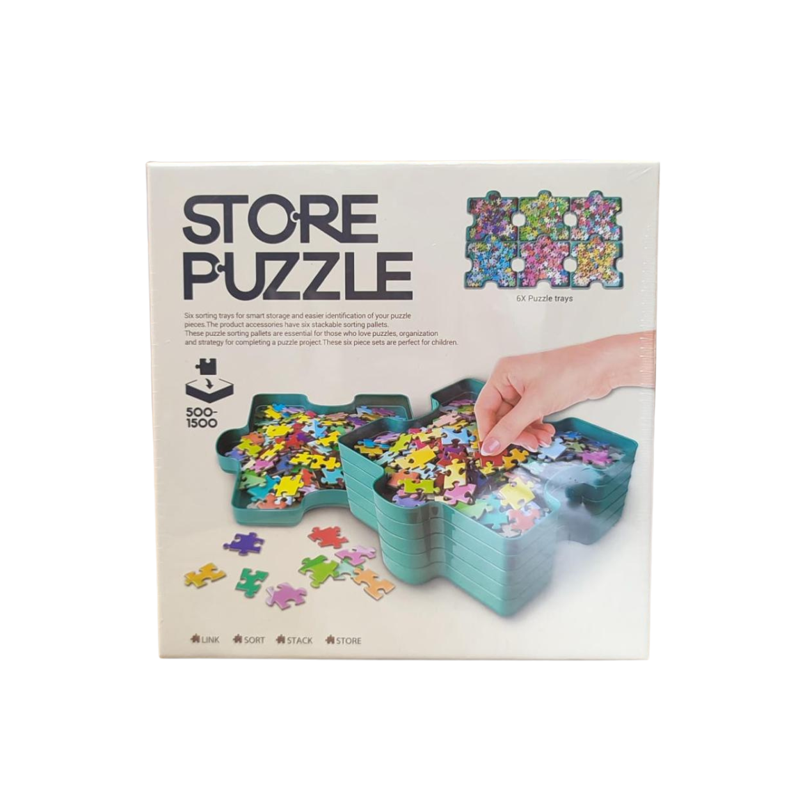 Puzzle Sorting Trays – Sort, Stack & Store Easily!