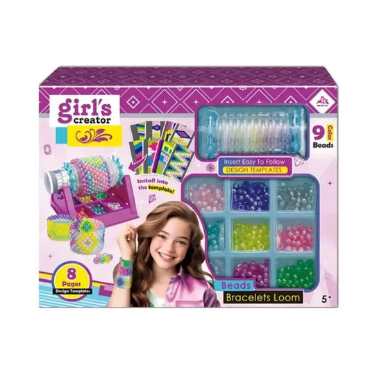 Girls Creative Bracelet Loom Kit - Complete Jewelry Making Set