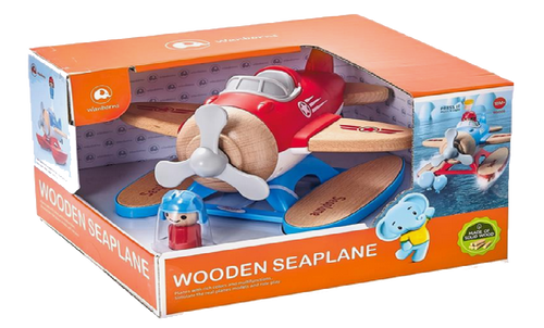 Wooden Seaplane Toy